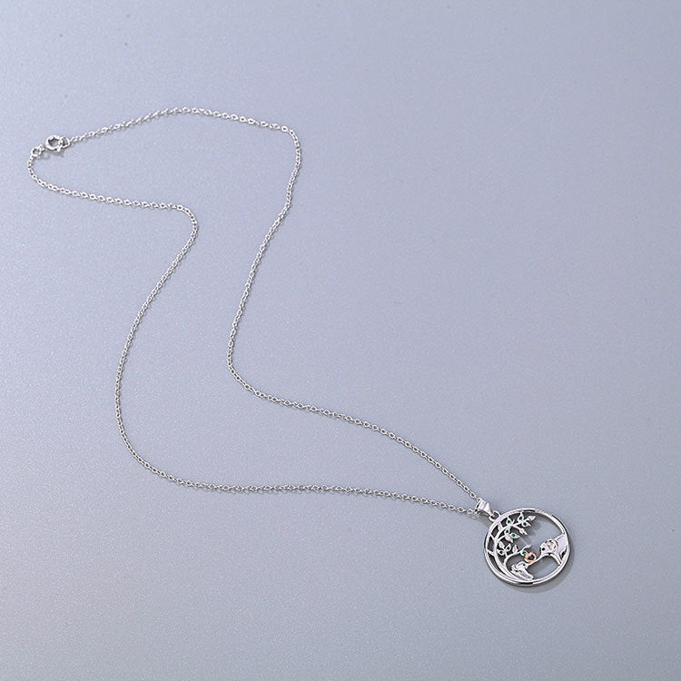 sterling silver elephant mother daughter necklace set of 5