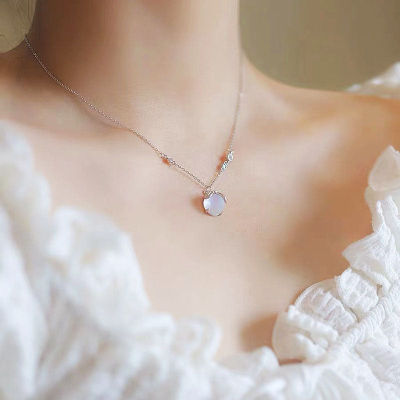 cheap jewelry resin stones firefly brass pendant necklaces Set of 5