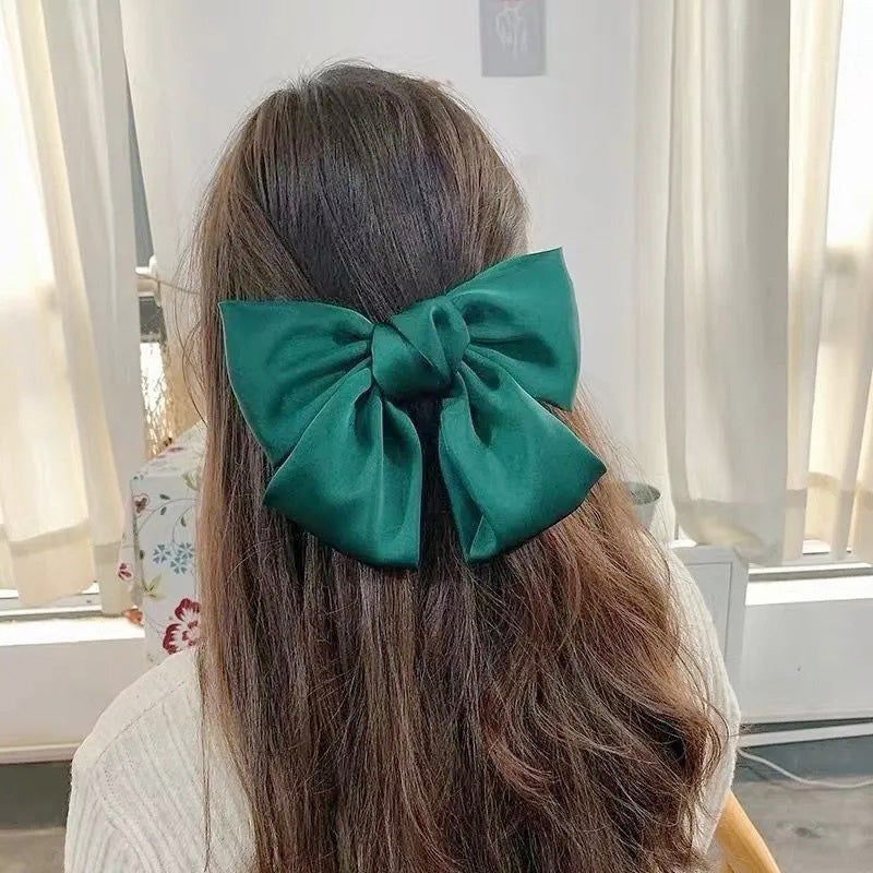 Sweet cute headwear women big bow hair clips (5 pcs)