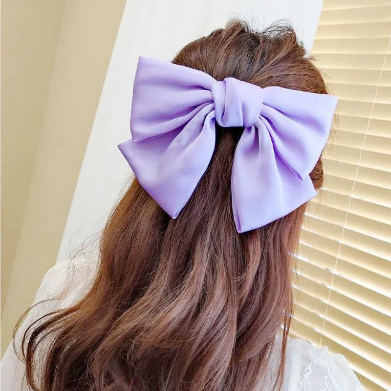Sweet cute headwear women big bow hair clips (5 pcs)
