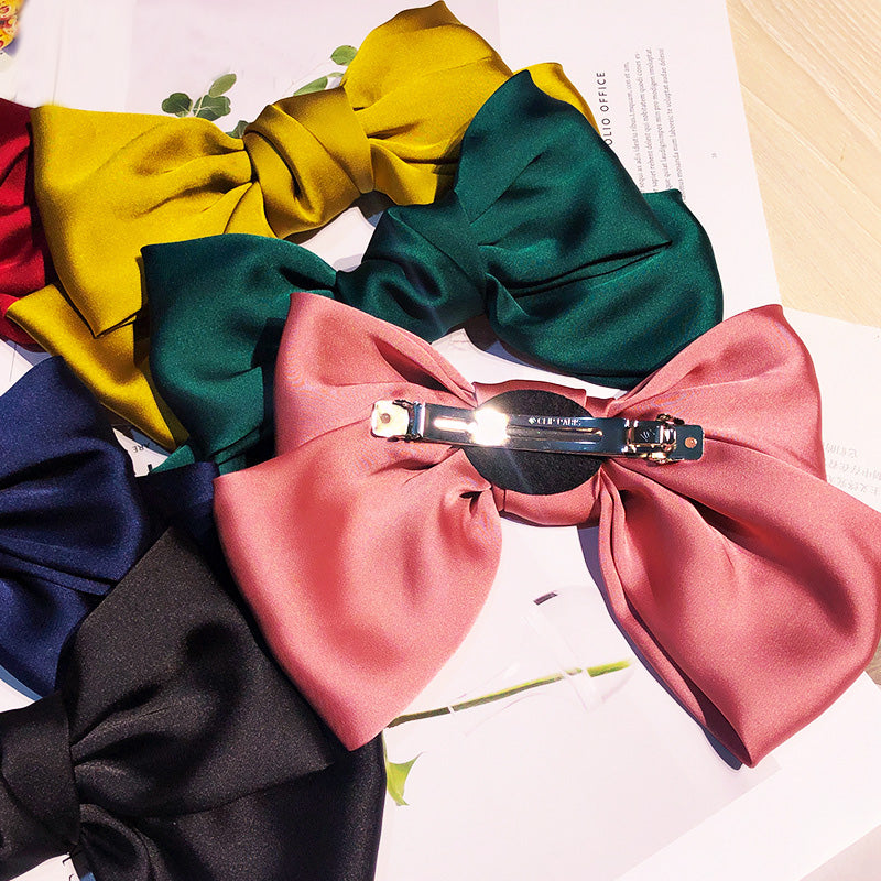 Sweet cute headwear women big bow hair clips (5 pcs)