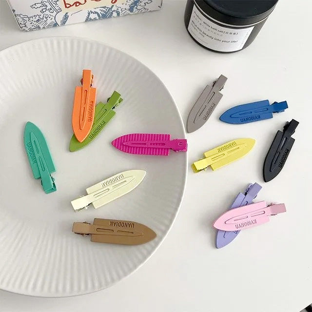 3pcs/pack hair accessories no crease seamless side hair clips (5 Sets)