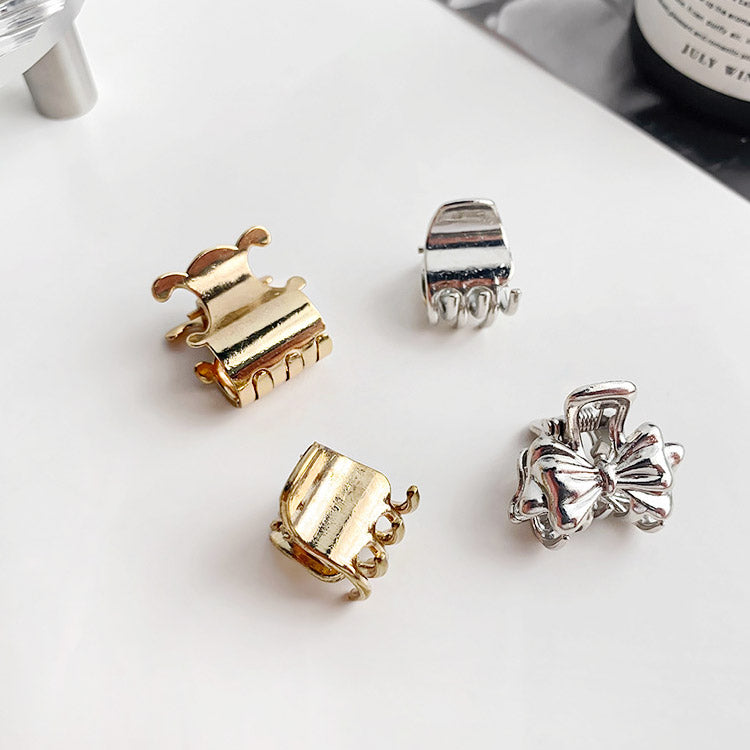 10pcs/pack headwear mini metal alloy small hair claw clips (5 sets)