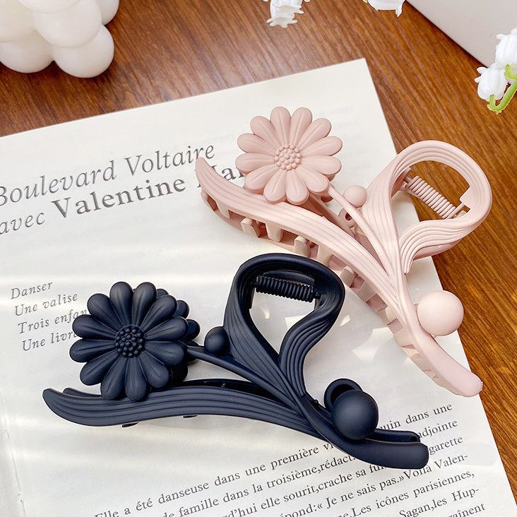 Wholesale fashion accessories daisy flower hair claw clips (5 pcs)