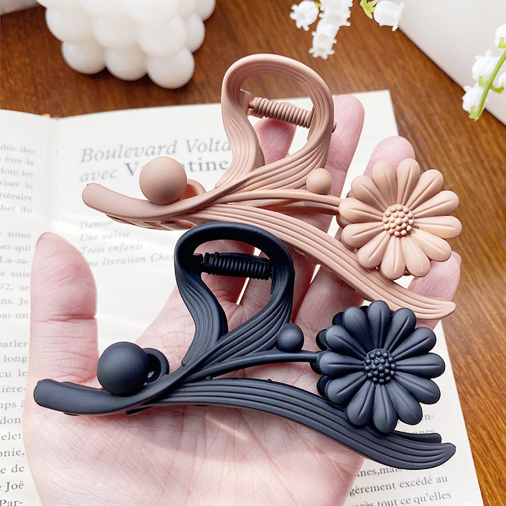 Wholesale fashion accessories daisy flower hair claw clips (5 pcs)