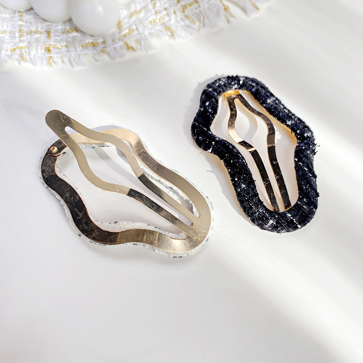 Girl hairpin headwear cloud shape barrette snap hair clips (5 pcs)