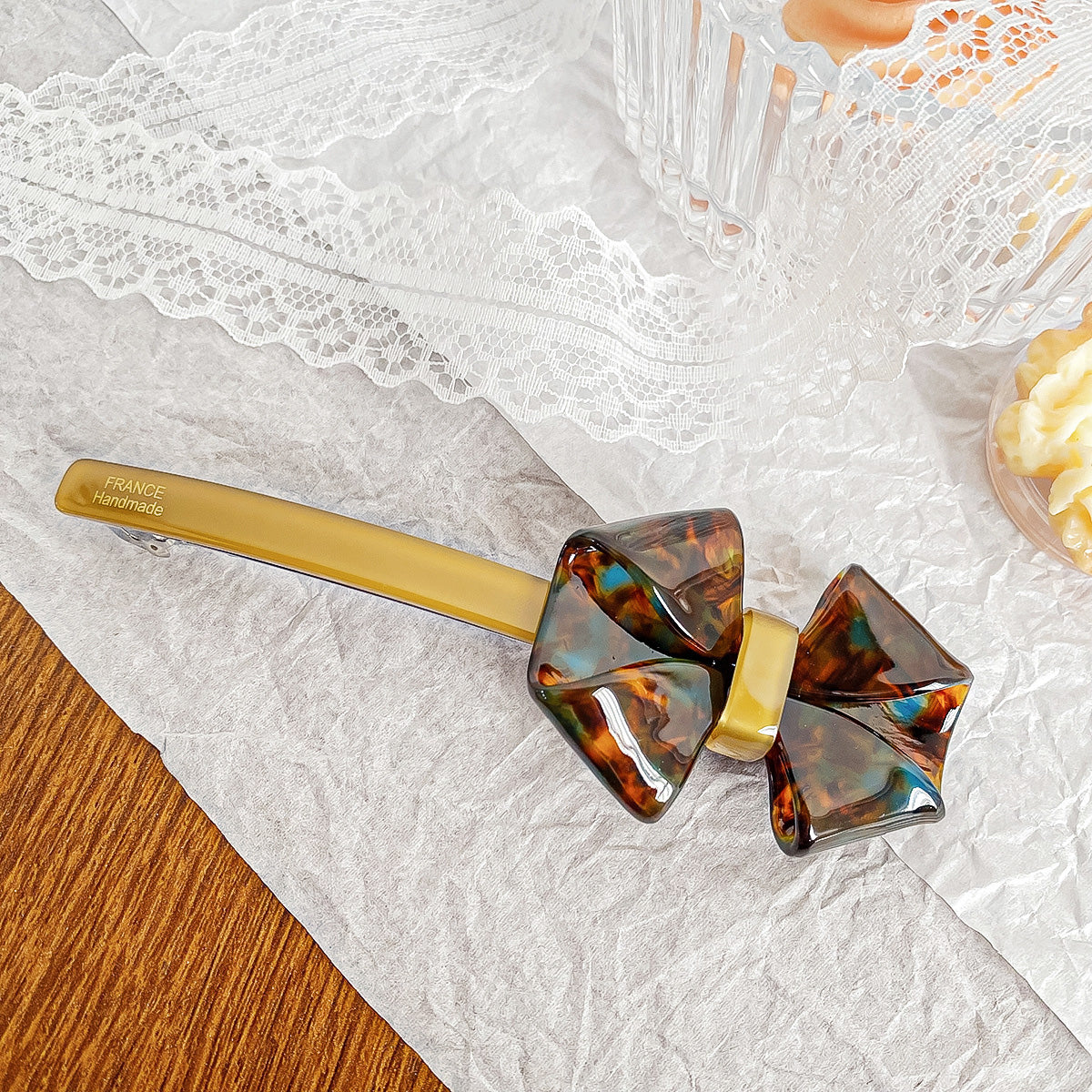 Acetic acid acetate hairpin bow knot barrette hair clips(5 pcs)