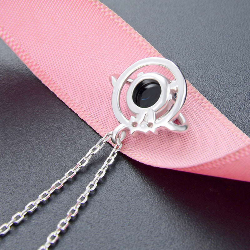 925 sterling silver space star planet pendant necklaces set of 5