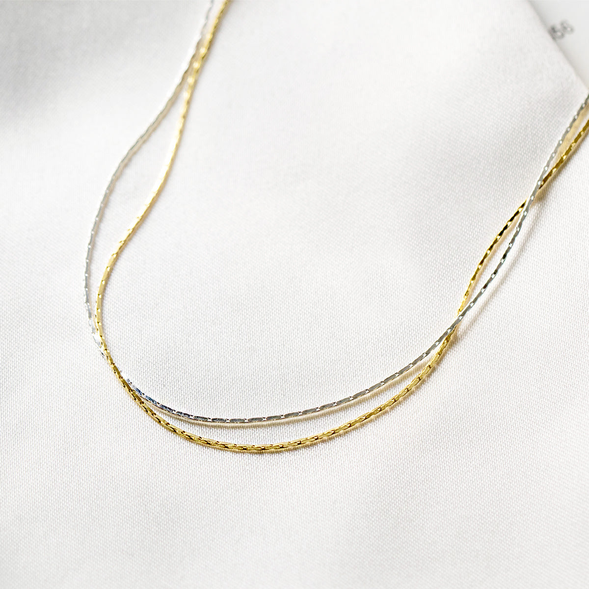 Wholesale 925 sterling silver super thin snake chain necklace Set of 5