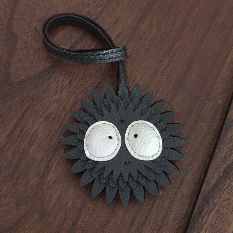 Soot Sprite PU Leather Bag Charm & Car Key Holder (5 pcs)
