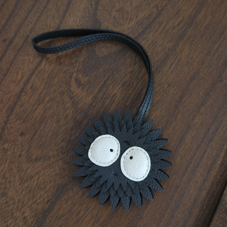Soot Sprite PU Leather Bag Charm & Car Key Holder (5 pcs)
