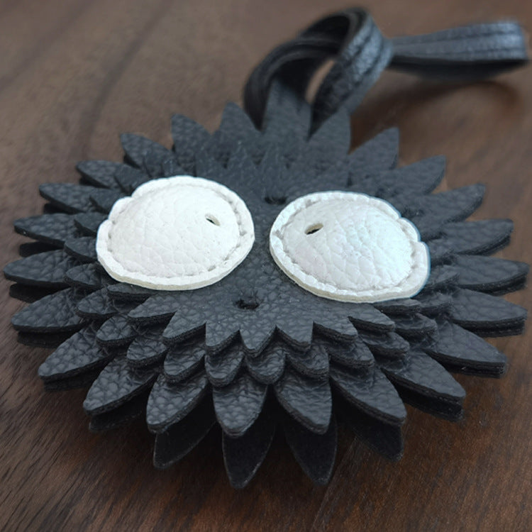 Soot Sprite PU Leather Bag Charm & Car Key Holder (5 pcs)