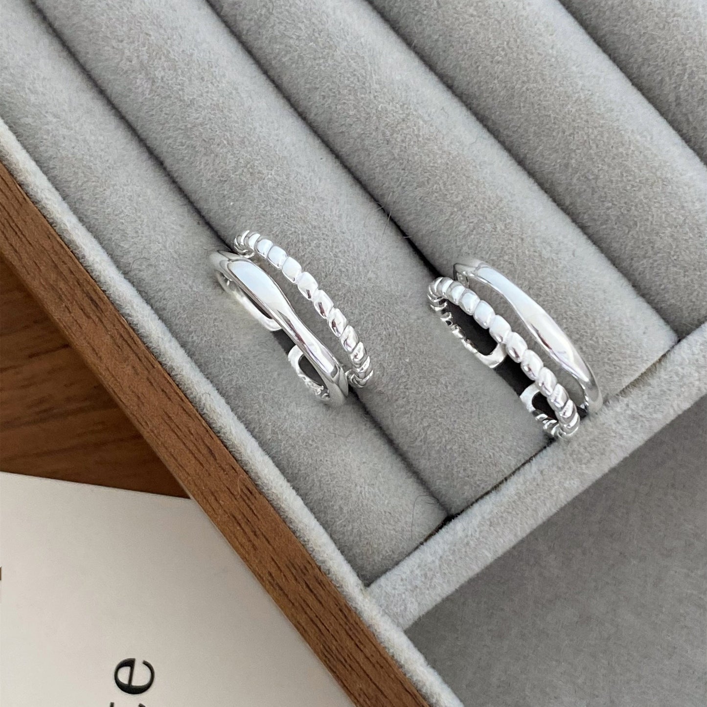 simple elegant adjustable ring gift idea for anniversary or bridesmaid jewelry