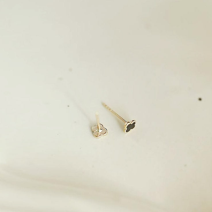 small butterfly 925 silver stud earrings