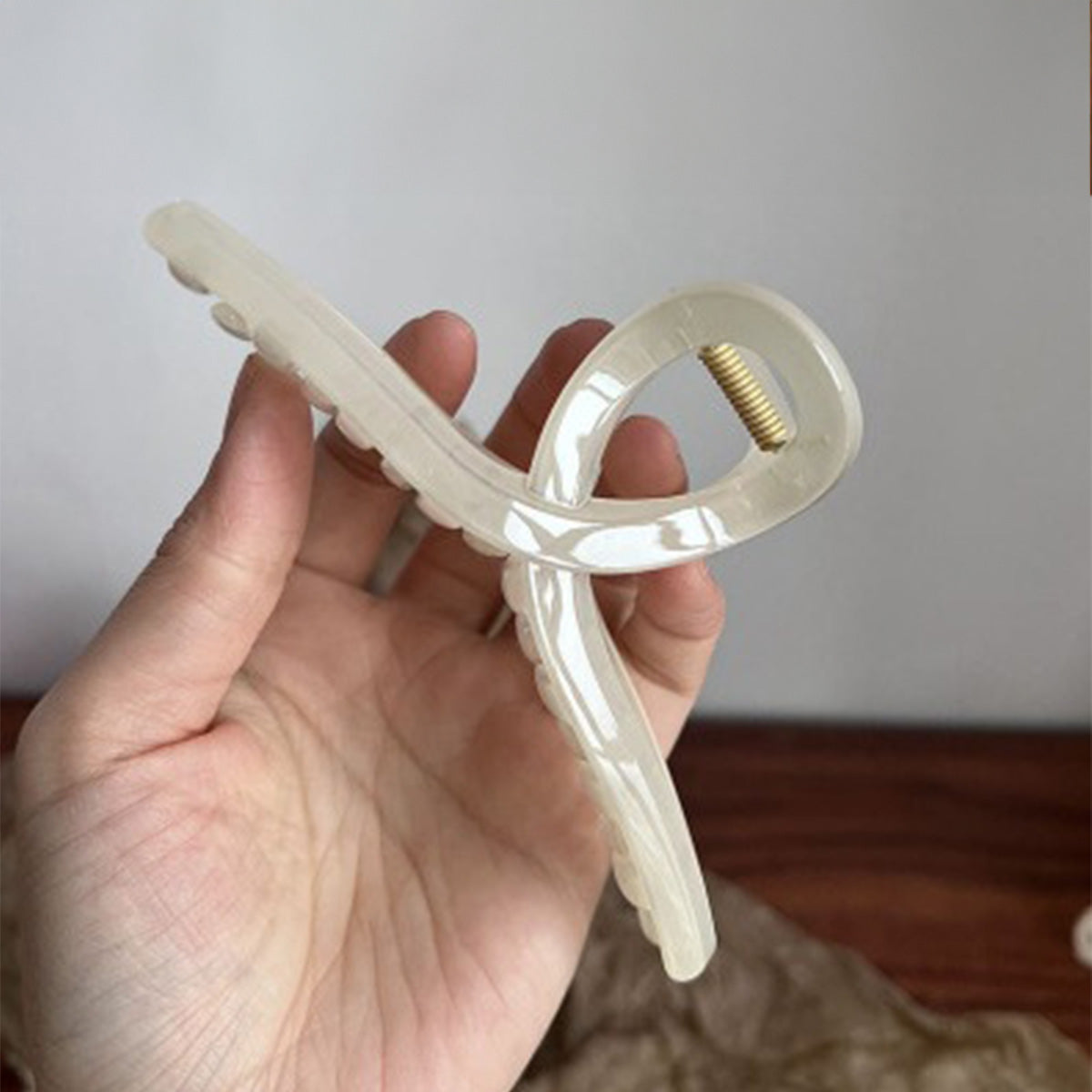 Acetate Hair Jaw Clip French Design for Long Hair (5 pcs)