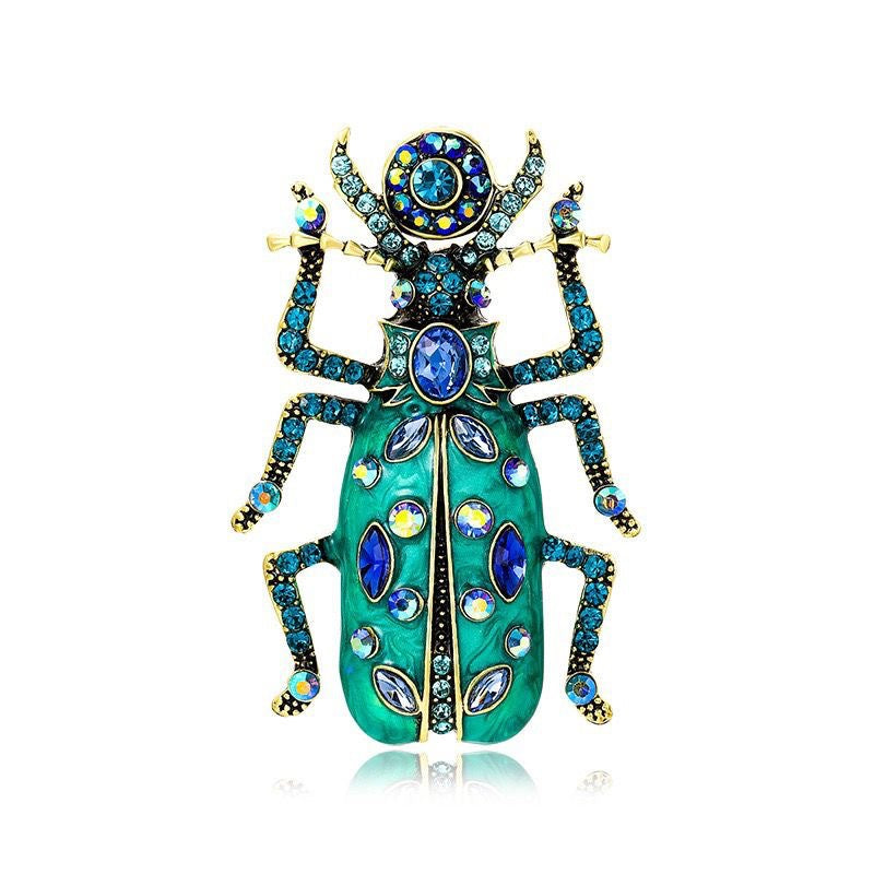 Vintage Beetle Insect Brooch Pin (5 pcs)