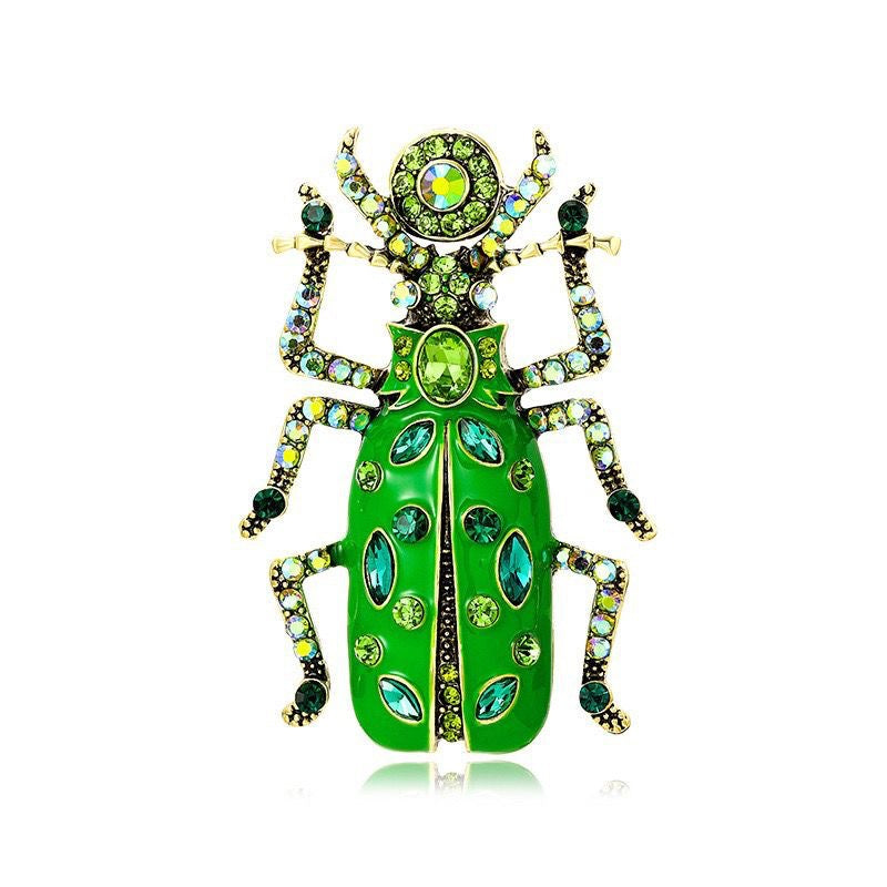 Vintage Beetle Insect Brooch Pin (5 pcs)