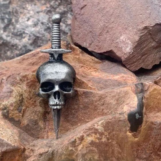 Halloween Skull and Clown Pin Collection (5 pcs)