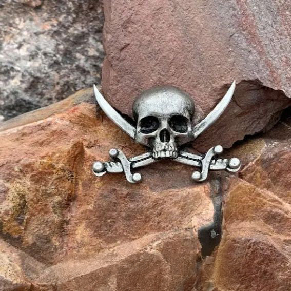 Halloween Skull and Clown Pin Collection (5 pcs)