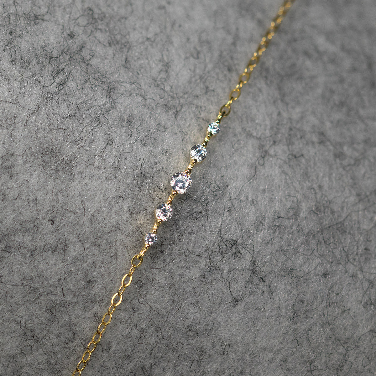 Exquisite Pavé Silver Bracelets Set of 5