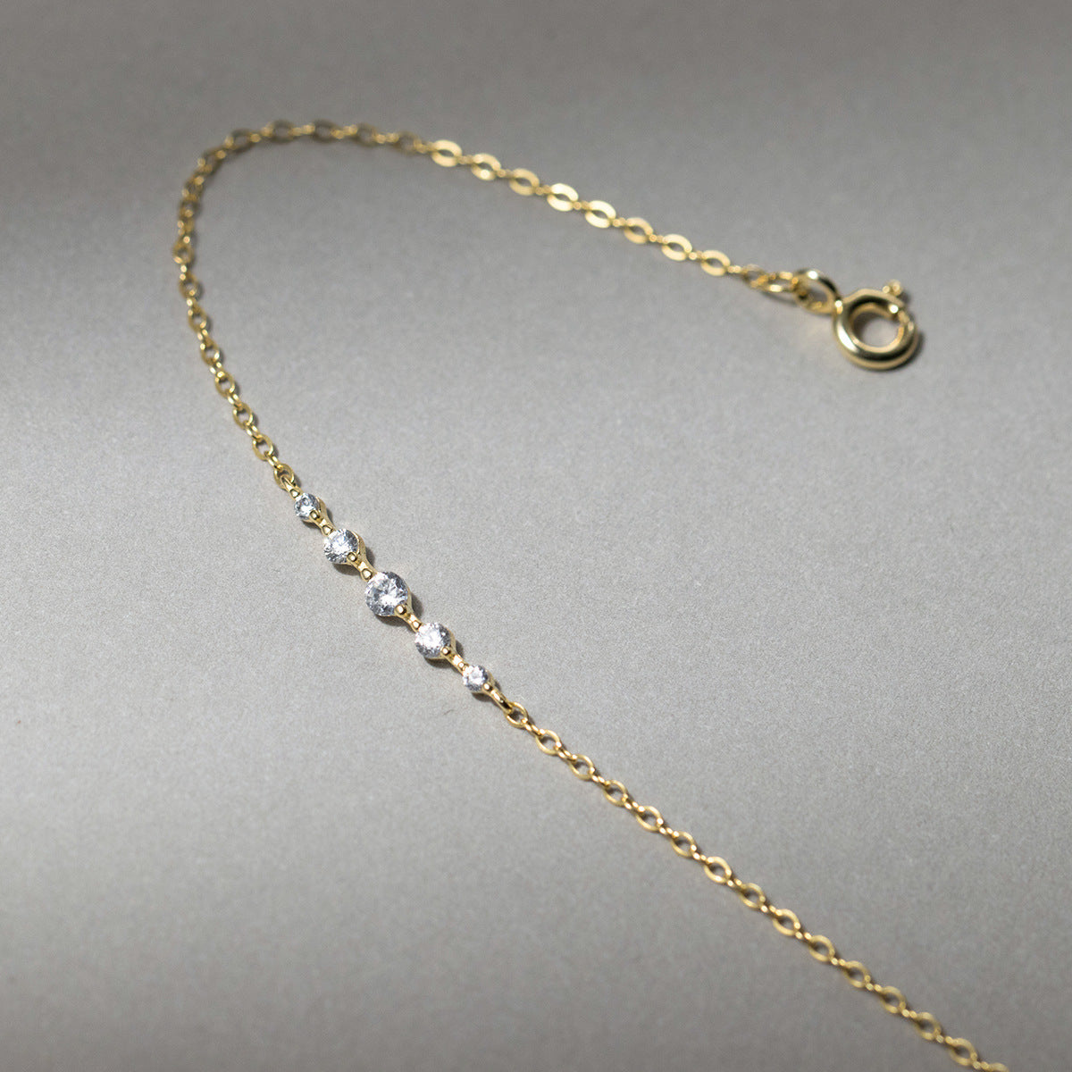 Exquisite Pavé Silver Bracelets Set of 5