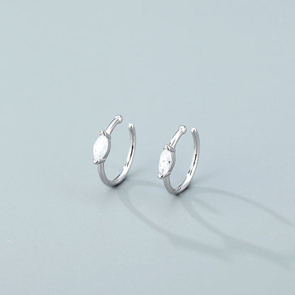 925 sterling silver no piercing nose ring cuff clips (5 pcs)