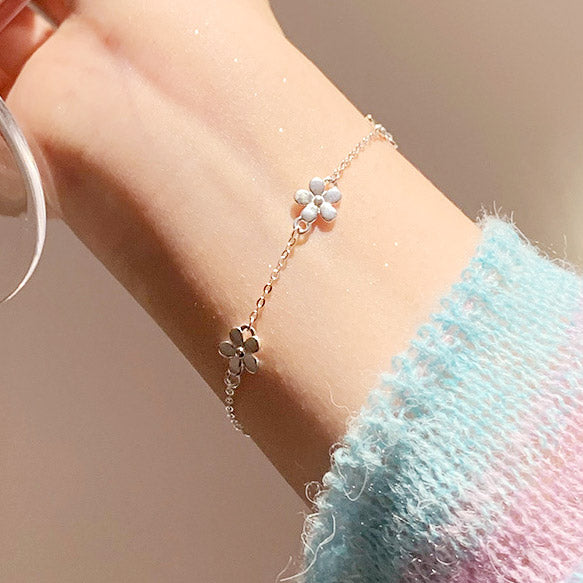 Pulsera de cadena de tenis con circonita cúbica de 2 mm de plata de ley 925, juego de 10