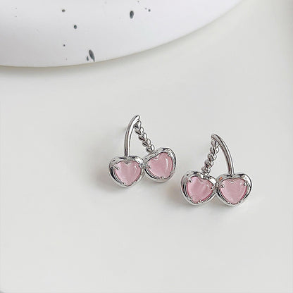 Boucles d'oreilles à tige de forme carrée, style rétro, deux couleurs d'émail (10 paires)