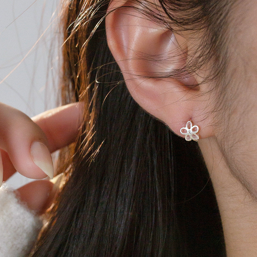 Ear cuff de perlas sin piercing de plata 925 (10 pares)