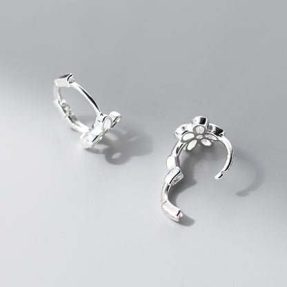 Ear cuff de perlas sin piercing de plata 925 (10 pares)