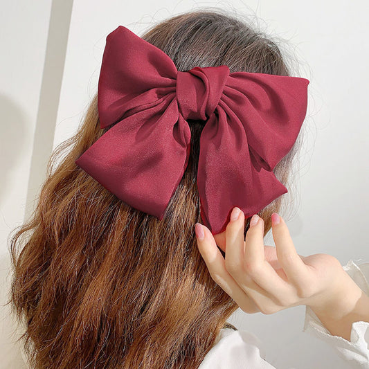 Sweet cute headwear women big bow hair clips (5 pcs)