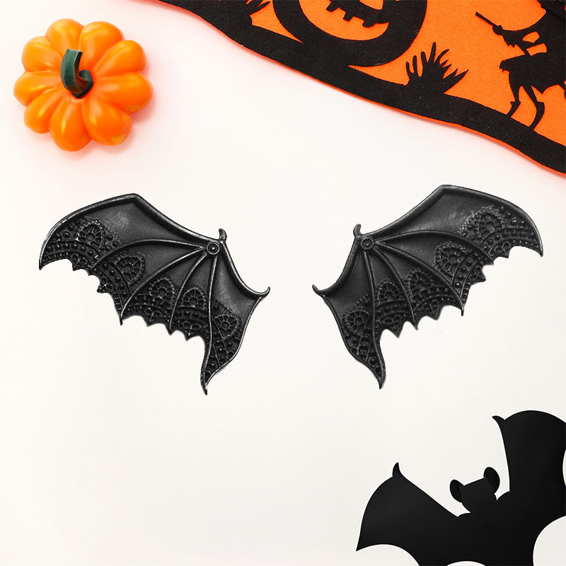Bat Wingclips Bat Hair Clips: Matte Black Vampire Wings for Women - Gothic Halloween ...