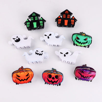 resin hair claw clip halloween 