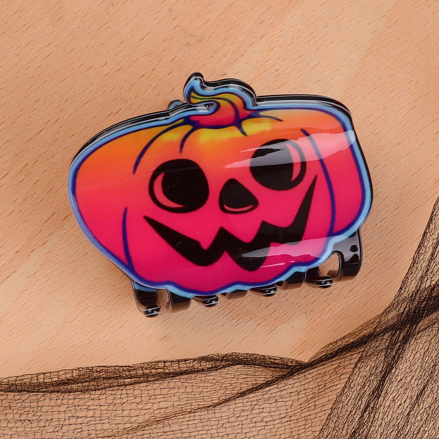 halloween hair claw clip