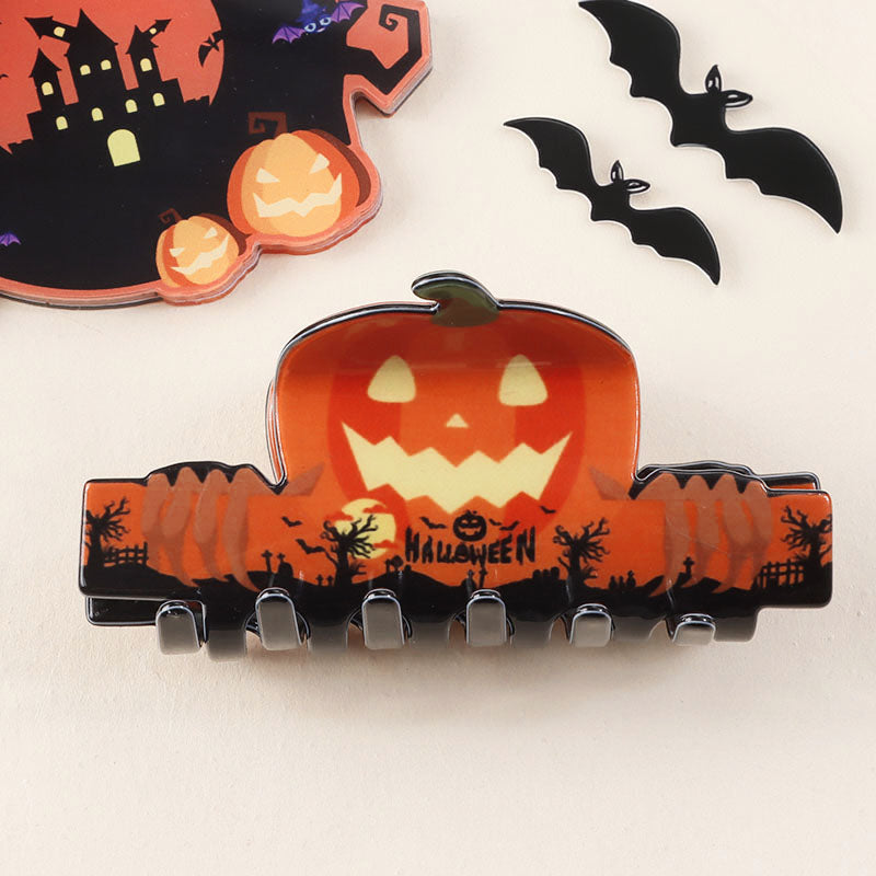 claw clips pumpkin