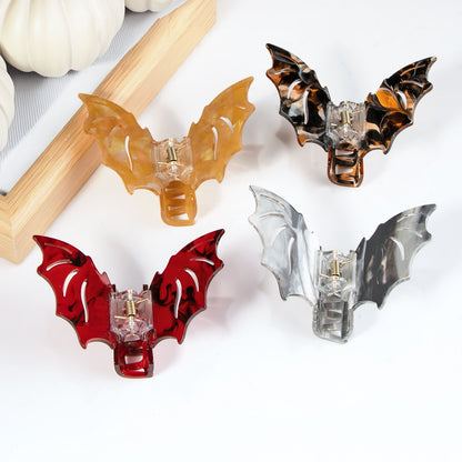 bat wings hair clips