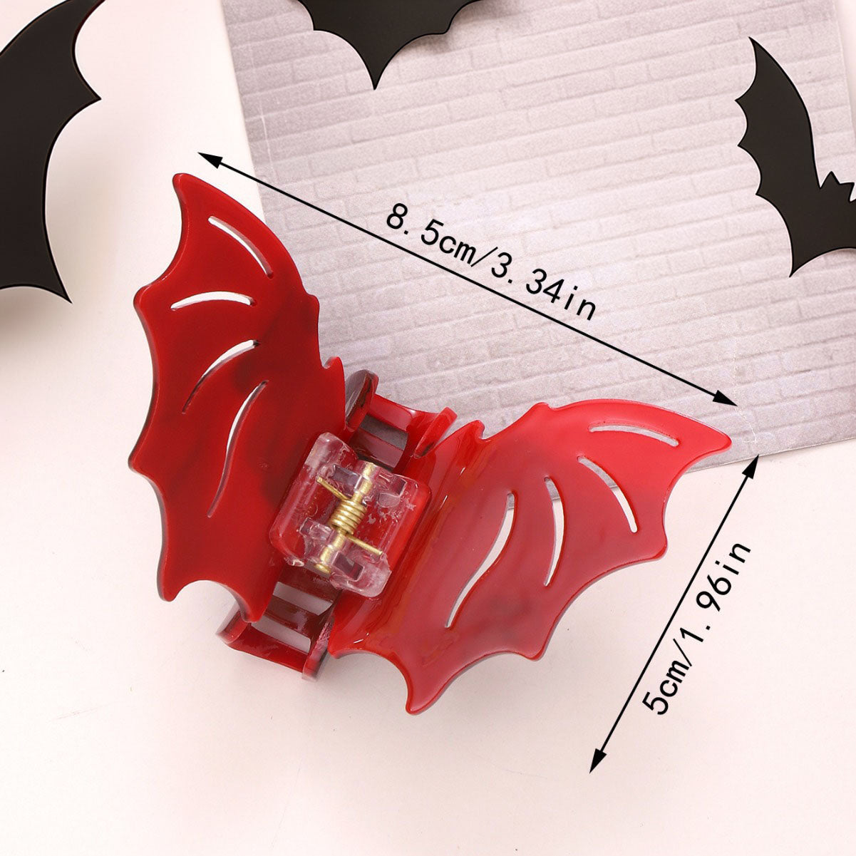 red bat claw clip