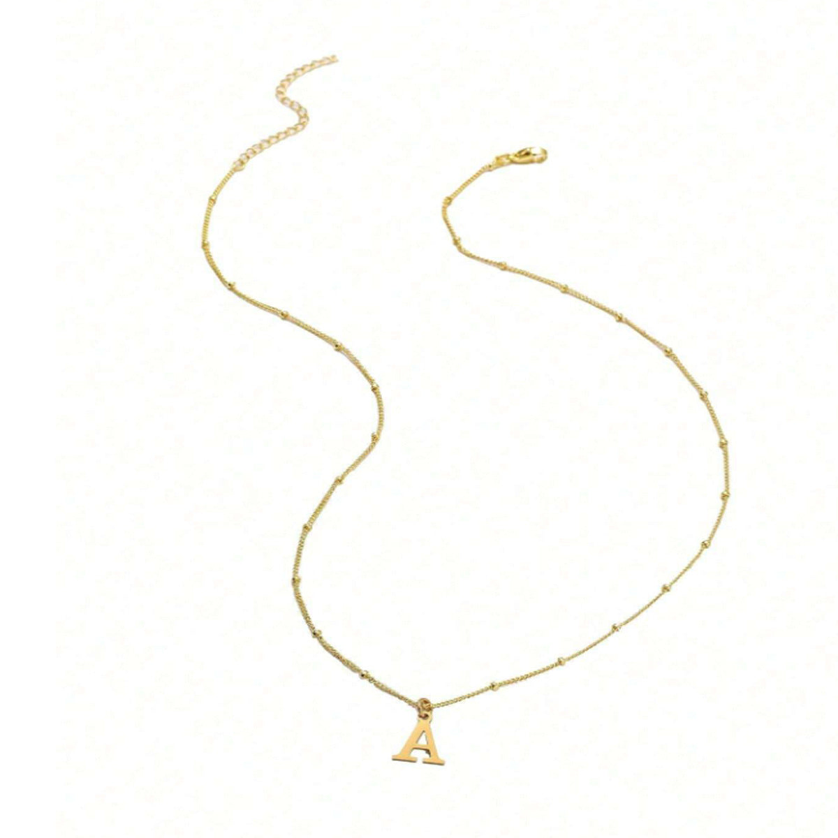 Trendy Minimalist English Letter Necklace Set of 5