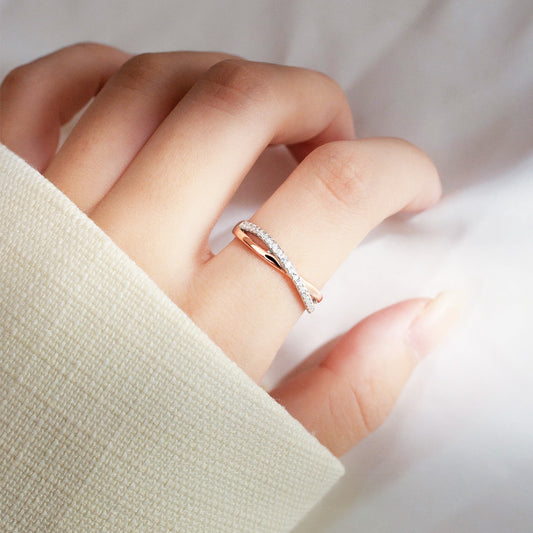 925 Sterling Silver Möbius Ring