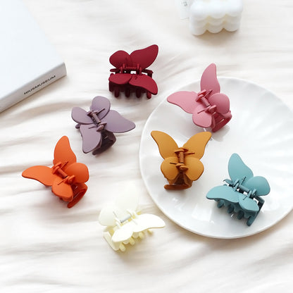 Colorful Butterfly Jaw Clip