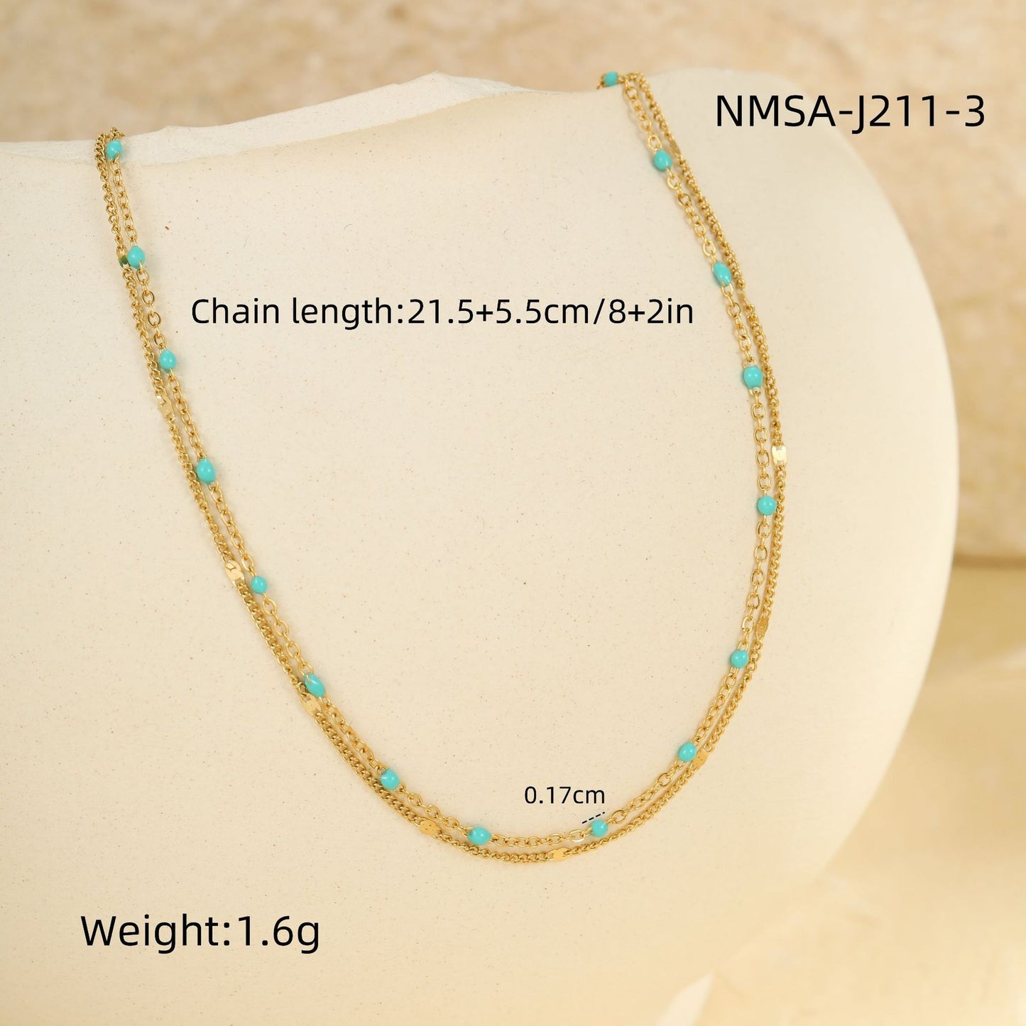 Wholesale 5 Piece Stainless Steel Colorful Enamel Anklet Set