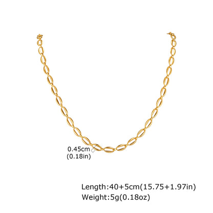 Wholesale 5 Sets Stainless Steel Necklace Bracelet Round Tag Jewelry