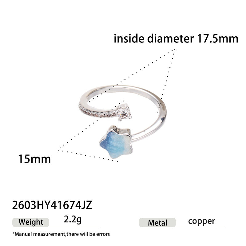 Wholesale Brass Novelty Style Creative Rings 5 Piece Set Seasonal Boutiq...