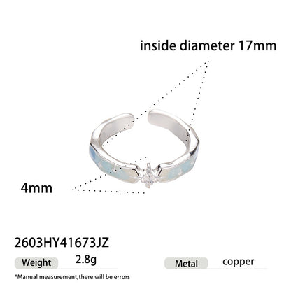 Wholesale Brass Novelty Style Creative Rings 5 Piece Set Seasonal Boutiq...