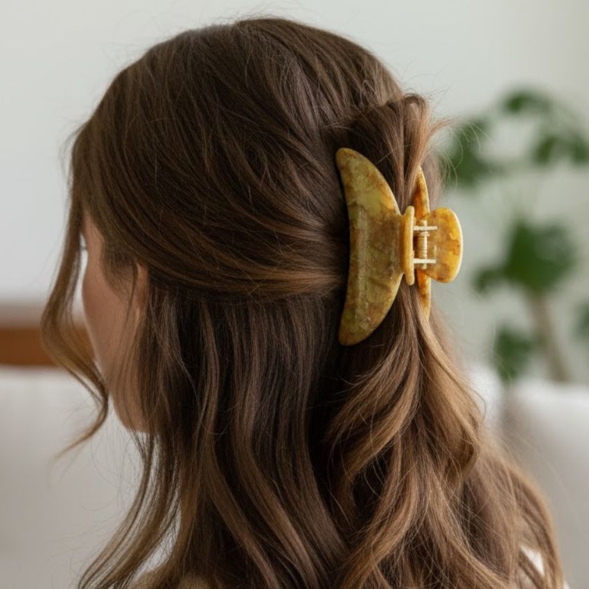 acetate hair clip shark claw clip for thick hair women