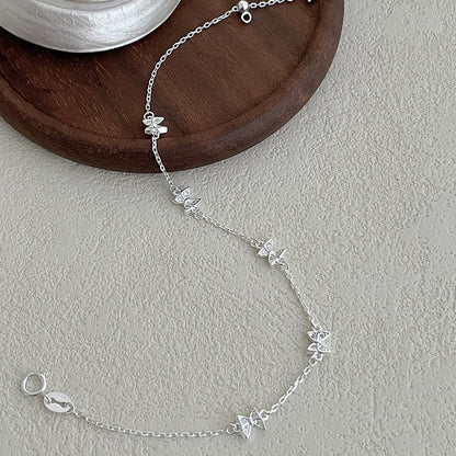butterfly bracelet sterling silver dainty design