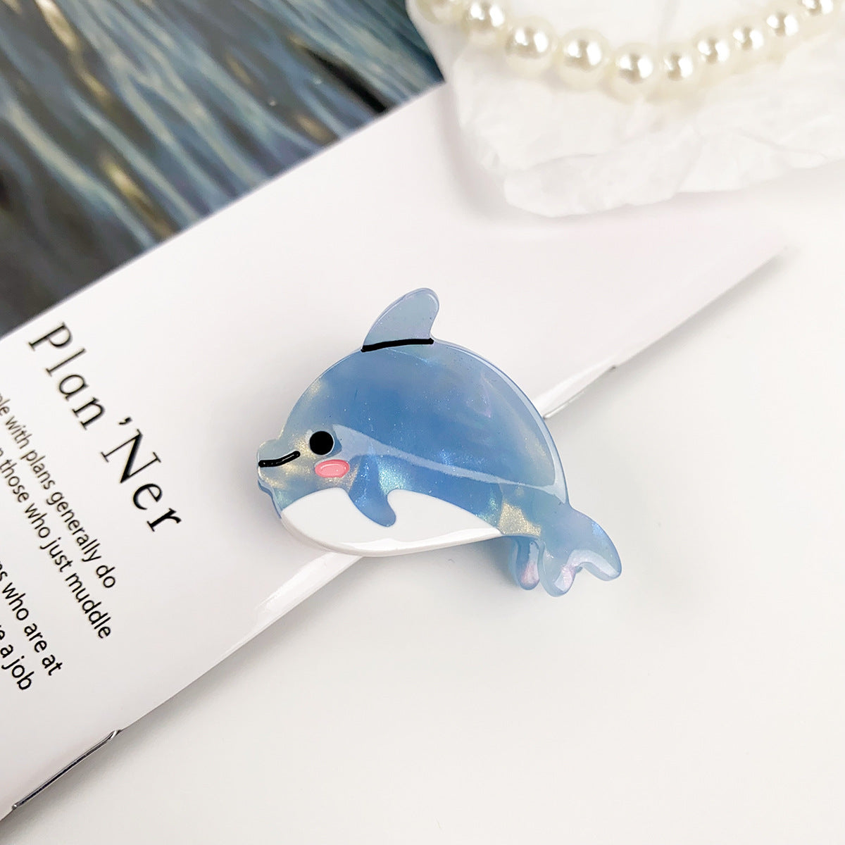 cute sea animal hair clip dolphin