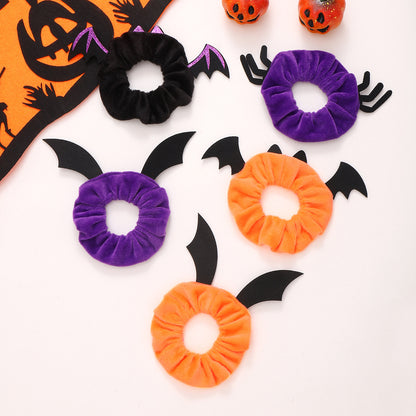 5 hair scrunchies halloween styles