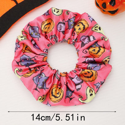 halloween hair scrunchies