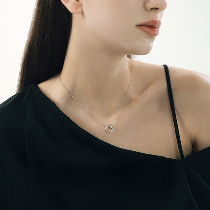 mother of pearl pendant necklace